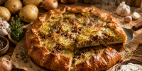 Картофель со вчерашнего дня превращается в сочную мясную галету для всей семьи